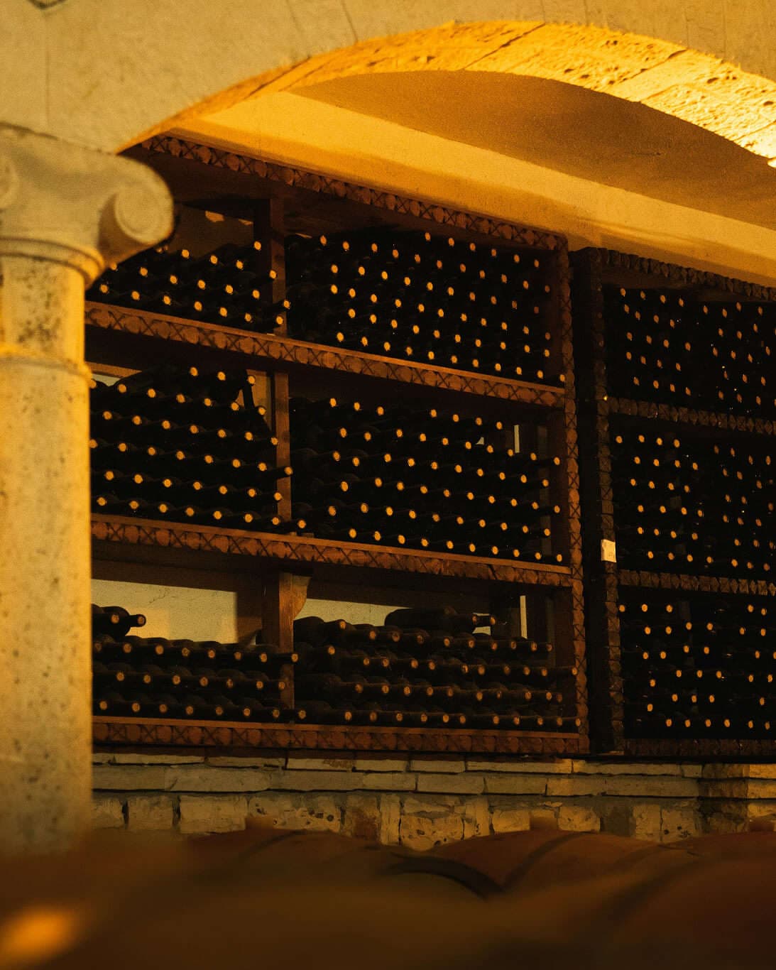 Large wine cellar. Photo by Dmitry Limonov on Unsplash.